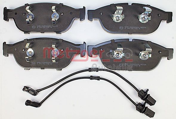 METZGER 1170657 GREENPARTS Bremsbelagsatz, Scheibenbremse